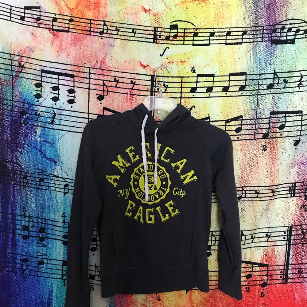 American Eagle drawstring sweatshirt